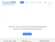 Tablet Screenshot of digitaldm.com